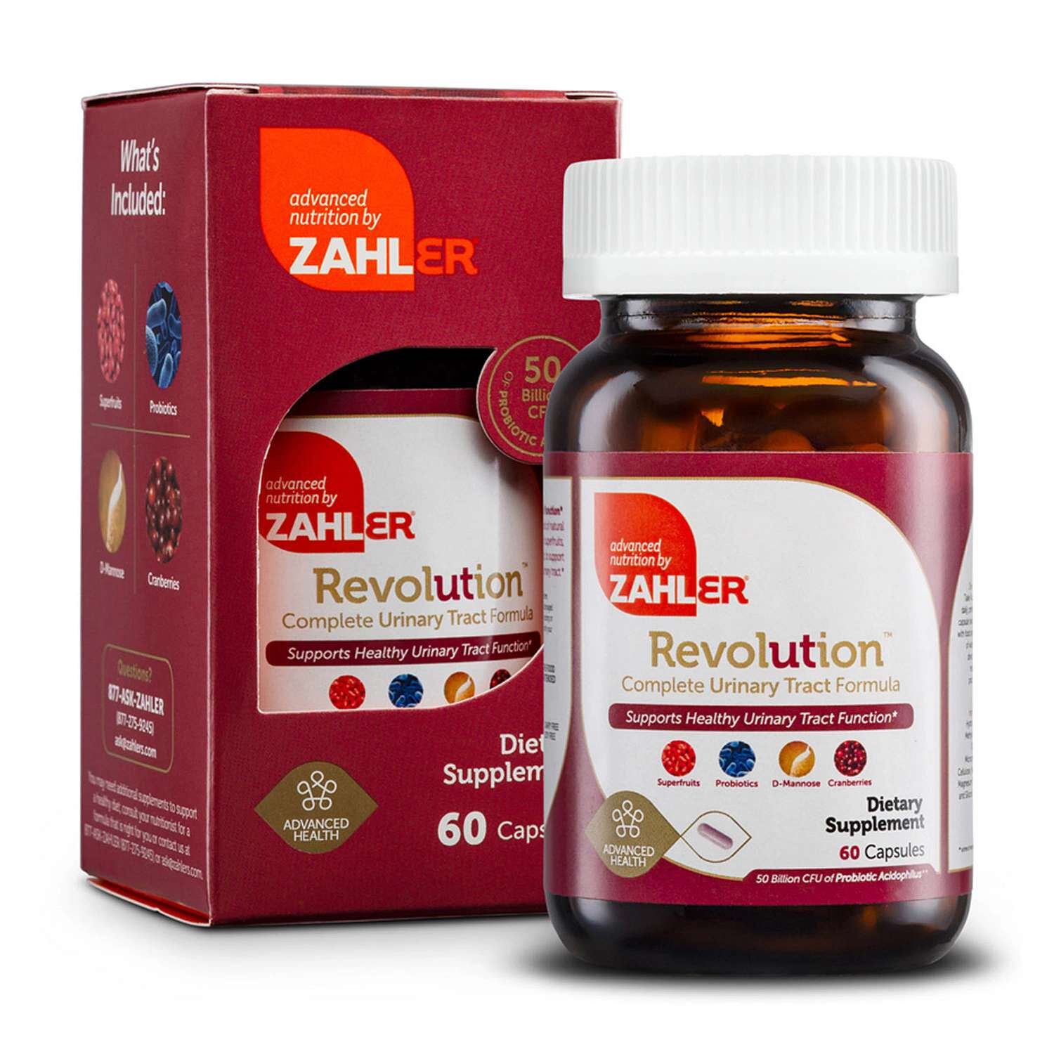 Revolution&trade; Complete Urinary Tract Formula - 60 Capsules (15 Servings)